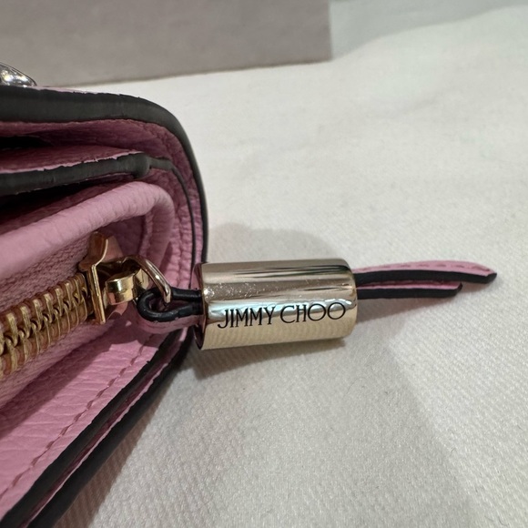 NEW✨Jimmy Choo Star Studded Bifold Compact Wallet - Picture 14 of 16